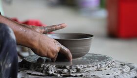 Pottery Village in Thailand